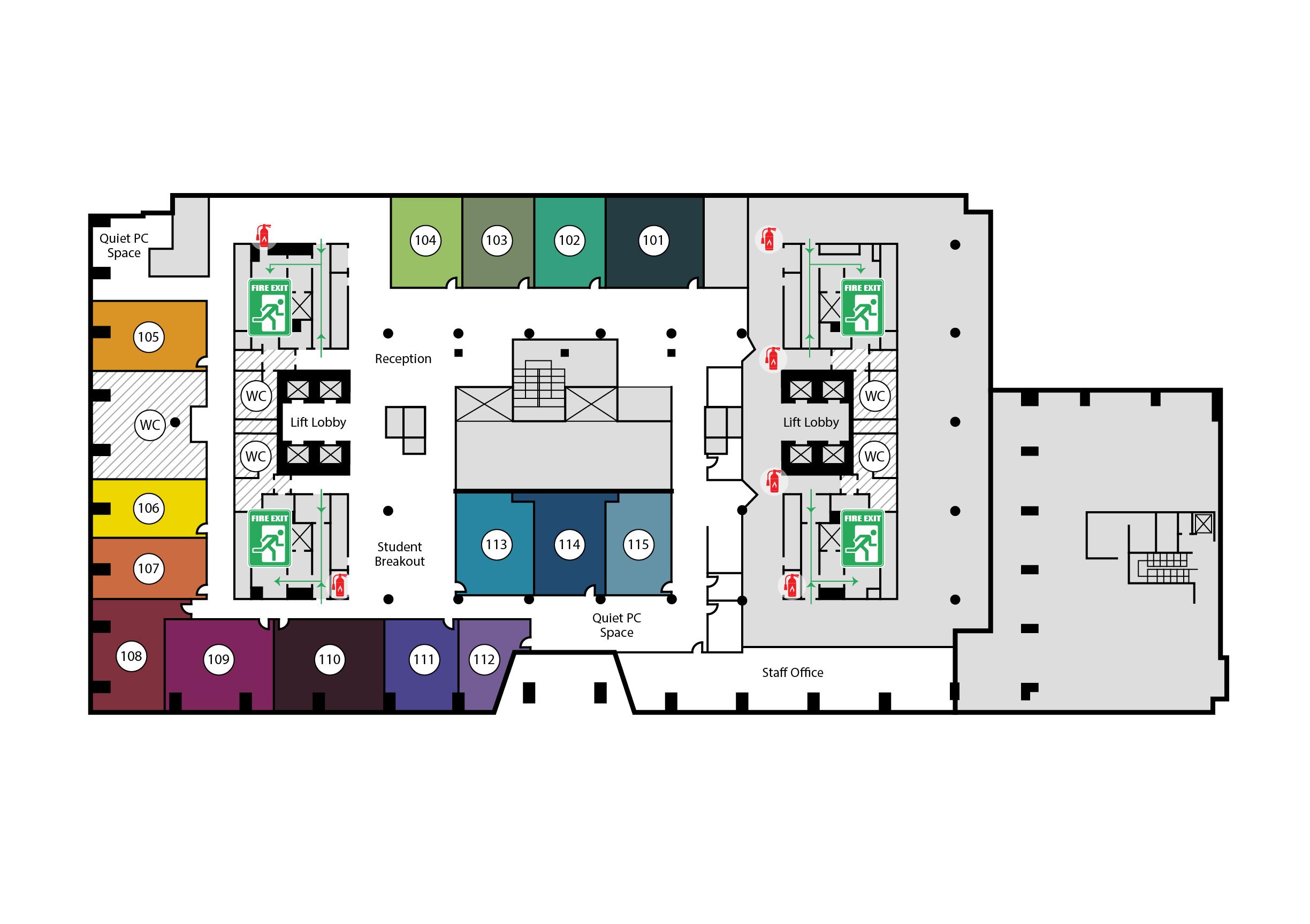 Uclan Building Map Building Safety | UCLan London